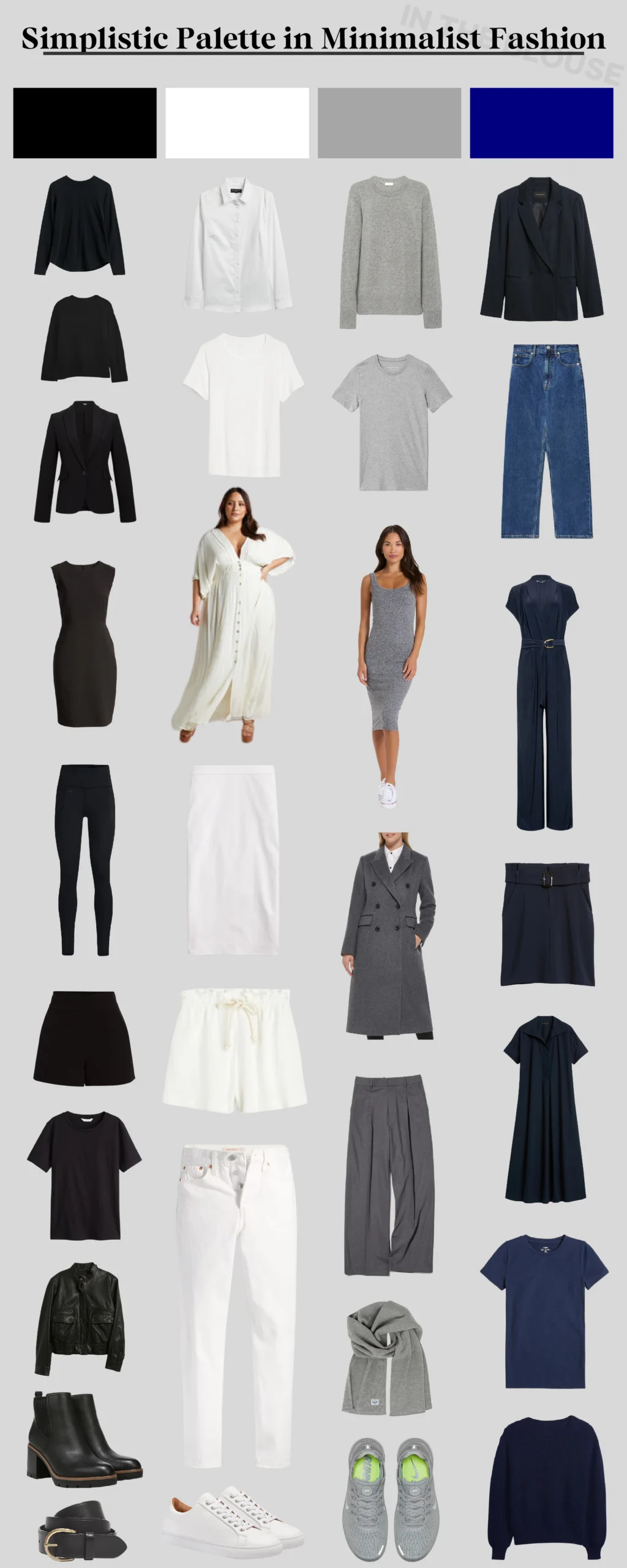 Build A Timeless Minimalist Wardrobe With 30 Pieces